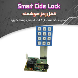 کیت قفل رمز هوشمند قابل تبدیل به کنترل از راه دور