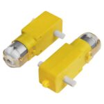 گیربکس زرد قدرتی دو شفت با موتور 1B220 30RPM