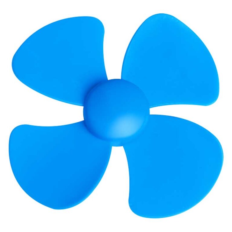 ملخ 4 پر مرغوب 60mm آبی