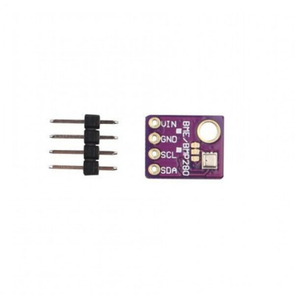 ماژول دما و رطوبت و فشار هوا بارومتریک GY-BMP280 اورجینال 5 ولت - تصویر 2