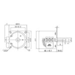موتور گیربکس A60KTYZ 220V 50 RPM - تصویر 6