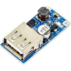 ماژول مبدل افزاینده ولتاژ رگولاتوری با خروجی 600mA 5V USB