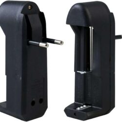 شارژر باتری لیتیوم یون تک سل 18650 500mA مدل ZP-815