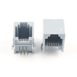 سوکت تلفنی مادگی روبردی 6 پین 6P6C