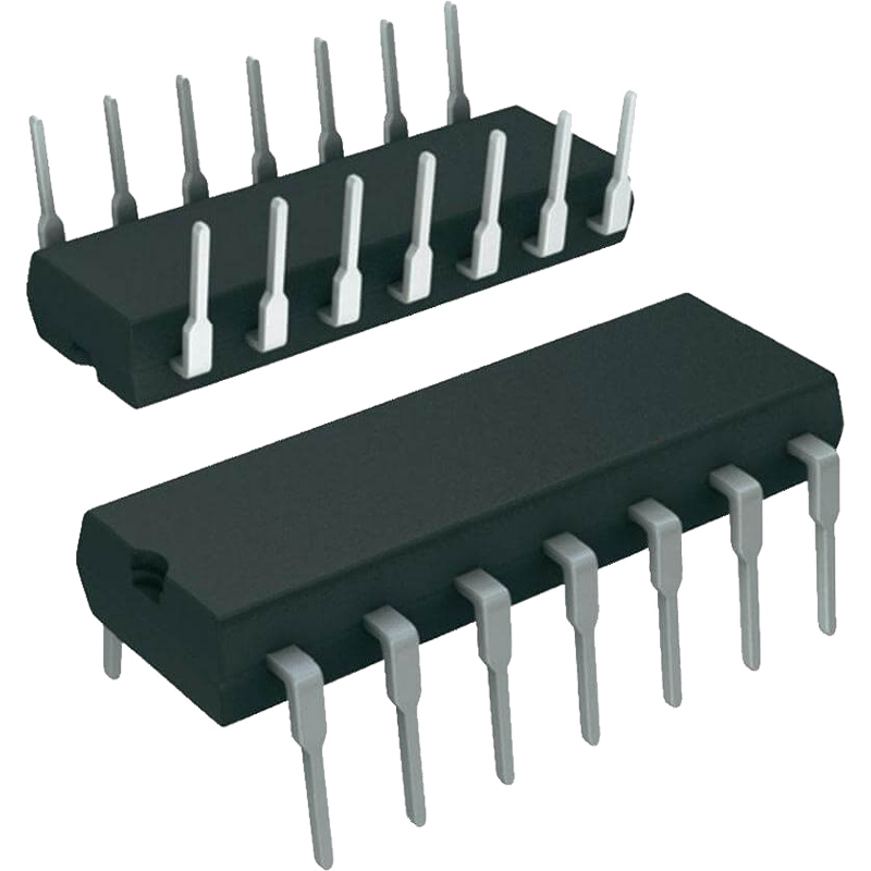 آیسی گیت منطقی 4012 پکیج DIP-14 آیسی گیت منطقی 4012 پکیج DIP-14