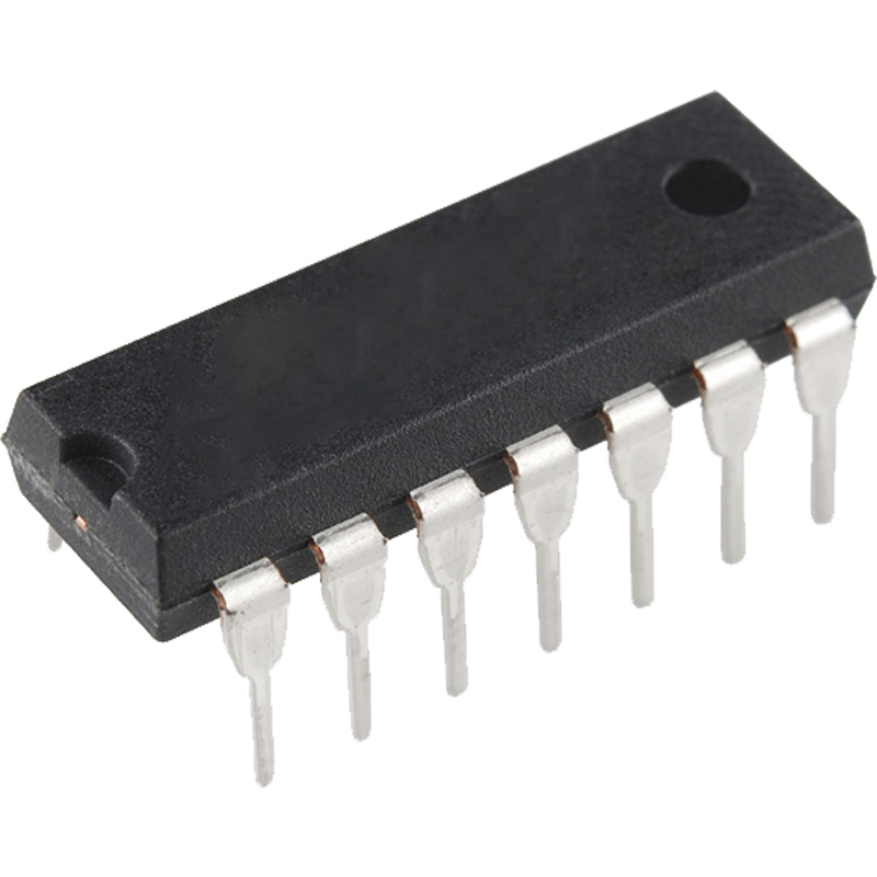 آیسی گیت منطقی 4016 پکیج DIP-16 آیسی گیت منطقی 4016 پکیج DIP-16