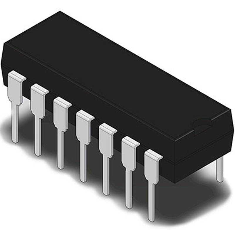 آیسی گیت منطقی 7412 پکیج DIP-14 آیسی گیت منطقی 7412 پکیج DIP-14