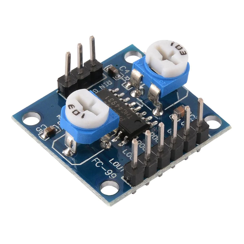 ماژول آمپلی فایر استریو 2x5W با تراشه PAM8406 کلاس D ماژول آمپلی فایر استریو 2x5W با تراشه PAM8406 کلاس D