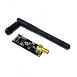 ماژول فرستنده و گیرنده رادیویی NRF24L01 با برد ۱ کیلومتر PA +LNA+ به همراه آنتن