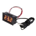 ماژول ترموستات دیجیتالی پنلی 12V با سنسور NTC قرمز رنگ