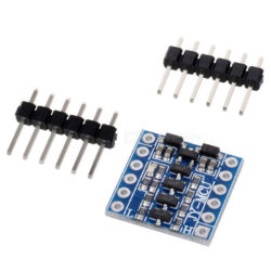 ماژول تبدیل ولتاژ منطقی دوطرفه 4 کانال 5v و 3.3v