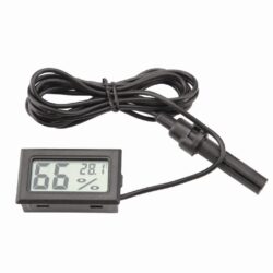 ماژول دماسنج و رطوبت سنج پنلی به همراه سیم و پراب
