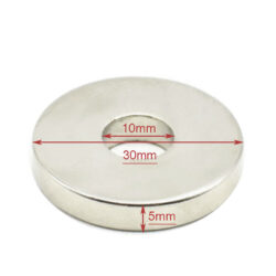 آهنربا حلقه نئودیمیوم 5*10*30 ND گرید 35