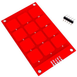 ماژول کیپد لمسی MPR121 3X4 و رابط I2C