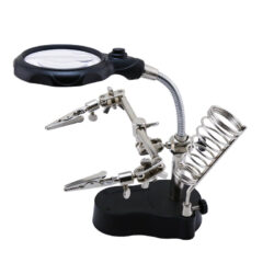 پایه هویه تک ذربین چراغدار مدل TE-801