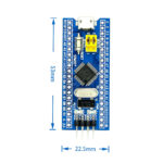 برد توسعه و مینی هدر برد مدل STM32F103C8T6 Blue Pill با پین هدر