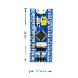 برد توسعه و مینی هدر برد مدل STM32F103C8T6 Blue Pill با پین هدر