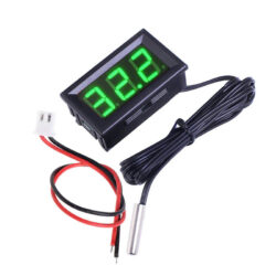 ماژول ترموستات دیجیتالی پنلی 12V با سنسور NTC سبز رنگ