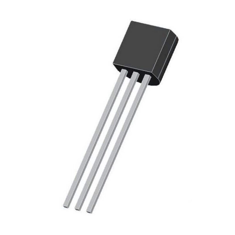 آی‌سی سنسور دما LM35 پکیج TO-92