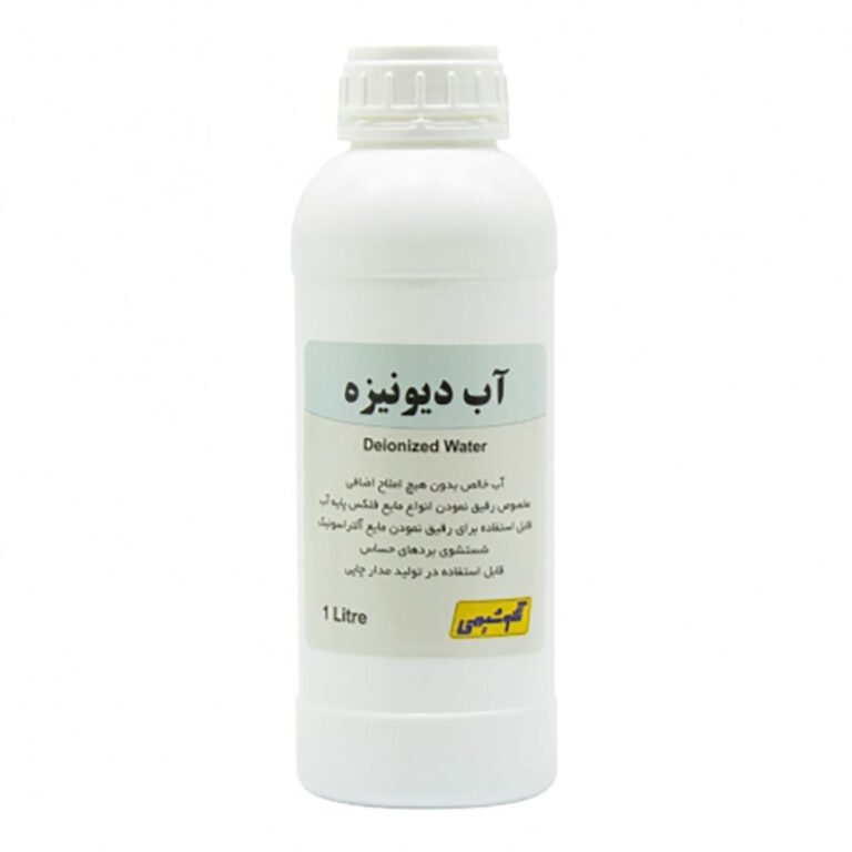 آب دیونیزه 1000cc برند تکنوشیمی
