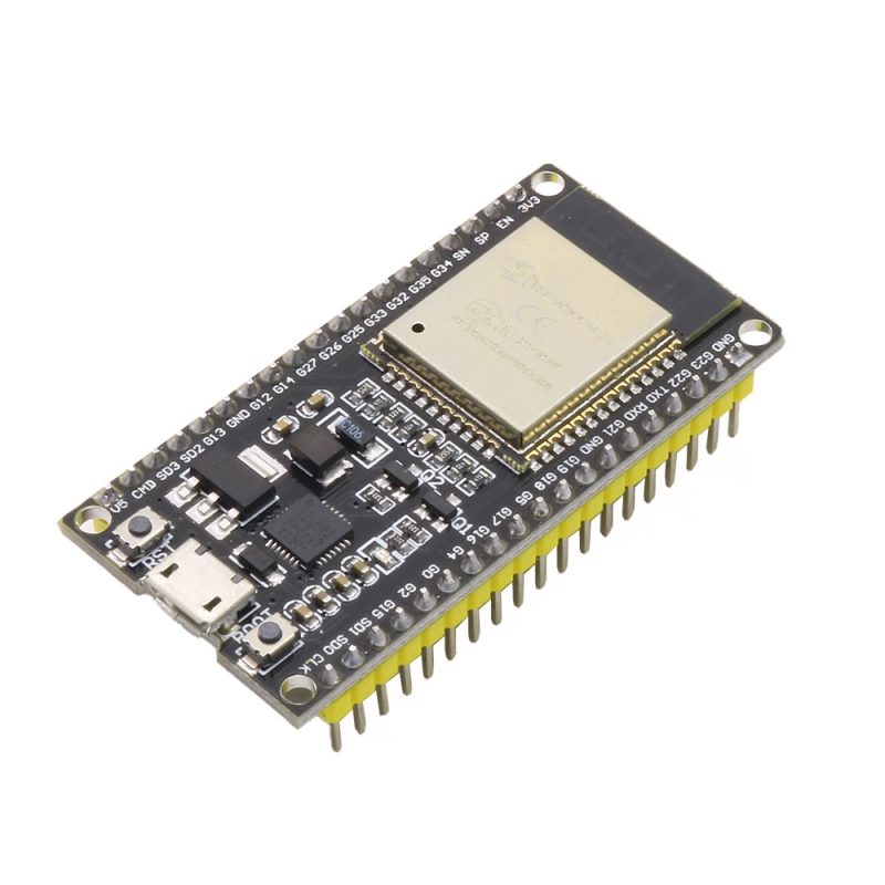 برد توسعه ESP32 WROOM با بلوتوث، وایفای و مبدل CP2102 مدل 38 پین