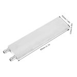 رادیاتور خنک کننده آلومینیومی تک TEC 80x40x12mm - تصویر 3