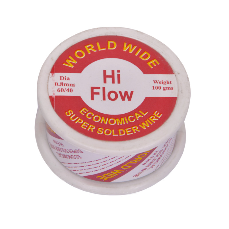 سیم لحیم 08 میل 100 گرمی Hi Flow
