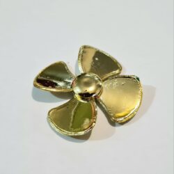 ملخ 4 پره 40MM جنس مرغوب ایرانی رنگ طلایی