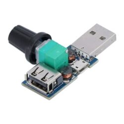 ماژول کنترل سرعت فن دیمر دار با درگاه USB مدل HW-602