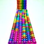 آهنربا باکی بال کروی ساچمه 216 عددی (میکس کالر) گرید 28 فروش عمده (بسته 20 عددی) - تصویر 2