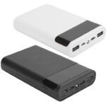 کیس و جعبه پاوربانک 6 تایی با خروجی 2 پورت USB فست شارژ QC4