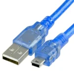کابل آردوینو نانو تبدیل USB به مینی USB طول 30 سانتی متر