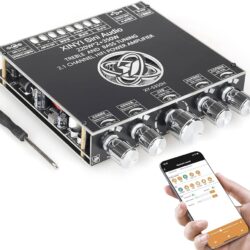 ماژول آمپلی فایر بلوتوثی استریو 2x220W + 350W با ساب ووفر مدل XY-S350H چیپ TPA3251