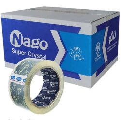 چسب نواری پهن کریستال ناگو عرض 5 سانت 90 یارد
