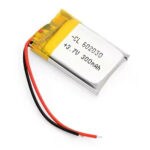 باتری لیتیوم پلیمر شارژی 602030 300MA 3.7v
