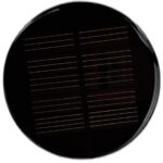 پنل خورشیدی گرد 80 2.5v 200ma فروش عمده (بسته 10 عددی)