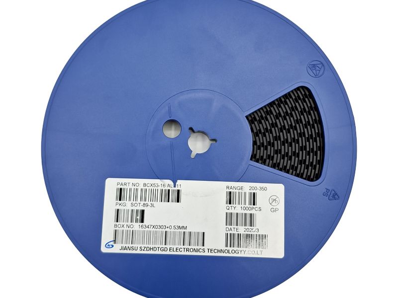 BCX-SOT-SMD-131024_0 ترانزیستور TR BCX53 SOT89 SMD فروش عمده (بسته 1000 عددی) - تصویر 1