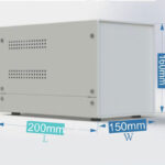جعبه فلزی پانل پلاستیکی L200*W160*H150mm