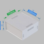 جعبه فلزی پانل پلاستیکی L110*W220*H100mm
