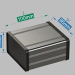 جعبه صنعتی آلومینیومی L100*W96*H53mm
