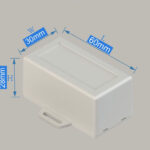 جعبه رومیزی گوشواره ای 5021 سفید L60*W30*H28mm