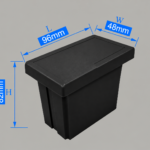 جعبه تابلویی صنعتی 11001 مشکی L96*W48*H82mm برای پنل میتر و PID Controller فروش عمده (بسته 10 عددی)