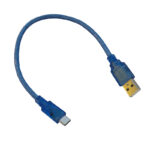 کابل USB به Type-C طول 30CM برای آردوینو و گوشی فروش عمده (بسته 20 عددی)