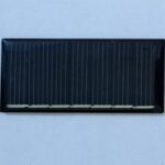 پنل خورشیدی 3.5V 52MA ابعاد 25*55 میل فروش عمده (بسته 10 عددی)