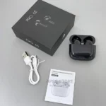 ایرپاد و هندزفری بیسیم مدل Pro 6s مشکی فروش عمده (بسته 10 عددی)