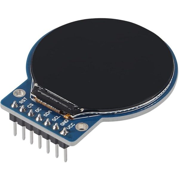 ماژول نمایشگر TFT رنگی دایره ای 1.28 اینچ رزولوشن 240×240 پیکسل فروش عمده (بسته 20 عددی) - تصویر 2