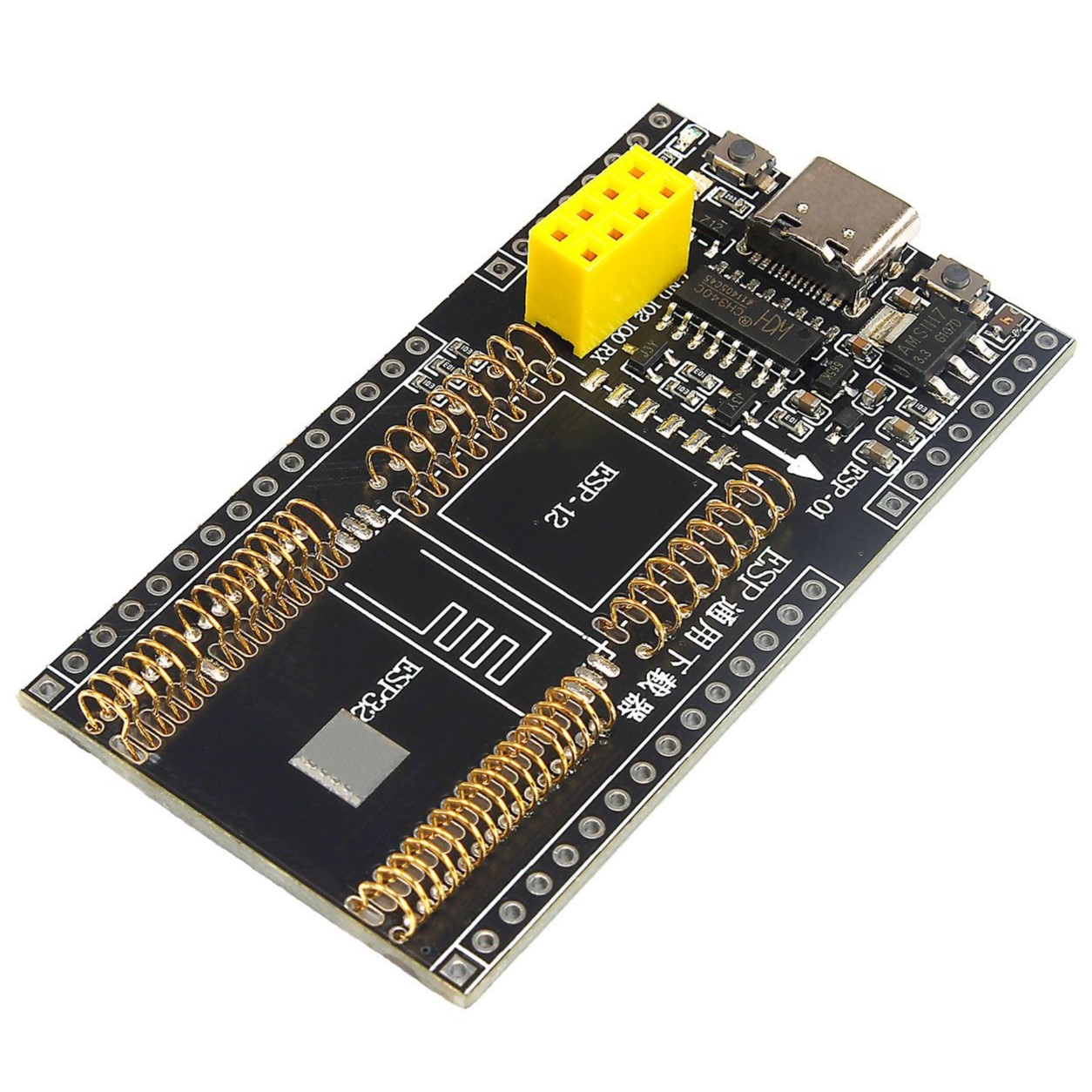ماژول تست و پروگرامر بردهای ESP32 ESP-01 ESP12