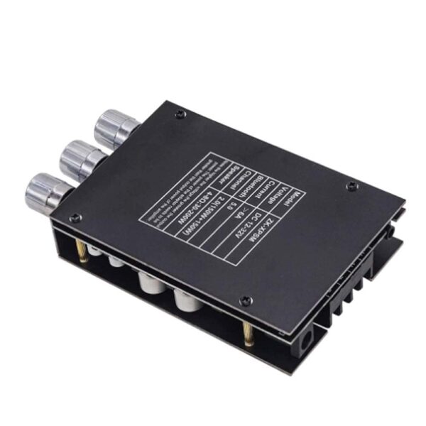 ماژول آمپلی فایر استریو 2x150w مدل ZK-XPSM با تراشه TDA7498E بلوتوث ورژن 5.0 - تصویر 2